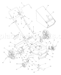 Page A Diagram and Parts List for 11A-589C401 2002 Yard Man Lawn Mower